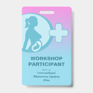 Obstetrics & Gynecology Medical Conference  Badge