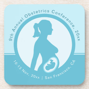 Obstetrics & Gynecology Medical Conference Beverage Coaster