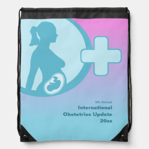 Obstetrics & Gynecology Medical Conference Drawstring Bag