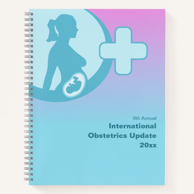 Obstetrics & Gynecology Medical Conference  Notebook (Front)