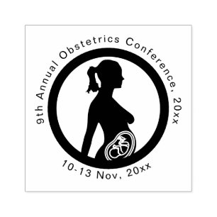 Obstetrics & Gynecology Medical Conference Rubber Stamp