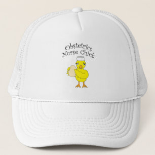 Obstetrics Nurse Chick Trucker Hat