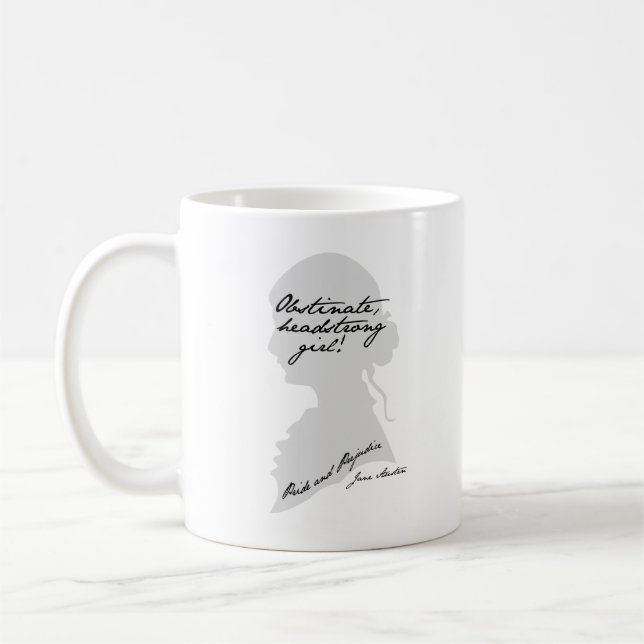 Obstinate Headstrong Girl Coffee Mug (Left)