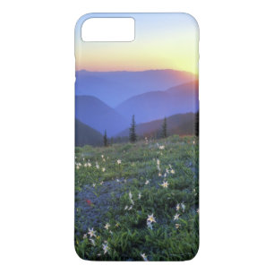 Obstruciton Point Sunset, Olympic NP, WA, USA iPhone 8 Plus/7 Plus Case
