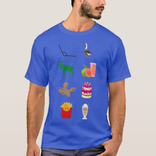 Obtuse rubber goose green moose guava juice Vertic T-Shirt
