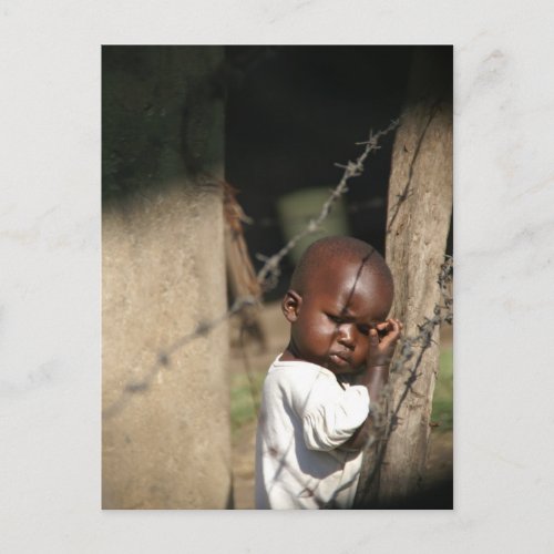 Obunga Child Postcard