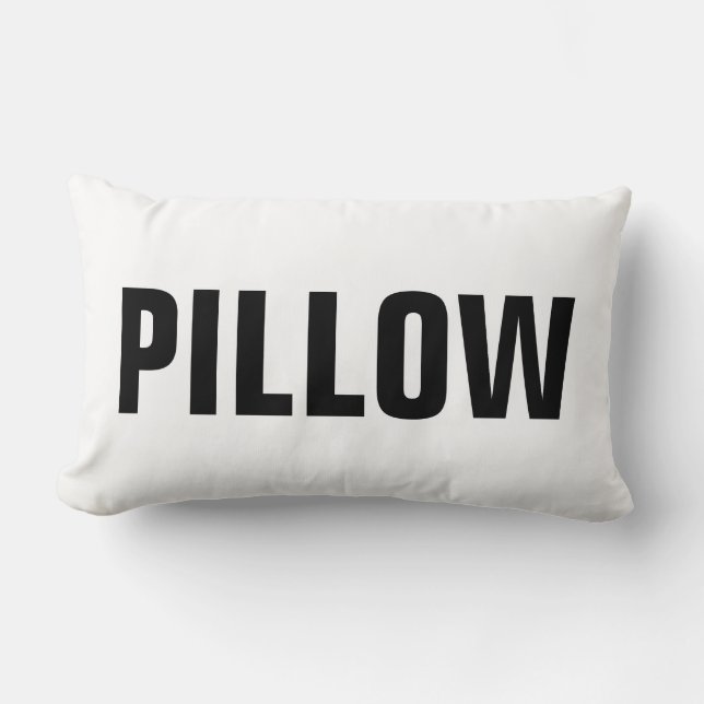 Obvious Lumbar Pillow (Front)
