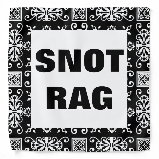Obvious - Snot Rag Bandana (Front)