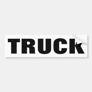 Obvious Truck Bumper Sticker