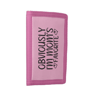 Obviously i'm mom's favorite trifold wallet