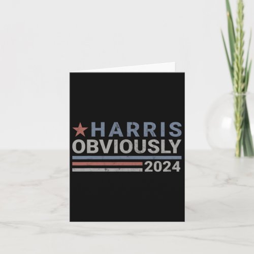 Obviously _ Kamala 2024  Card