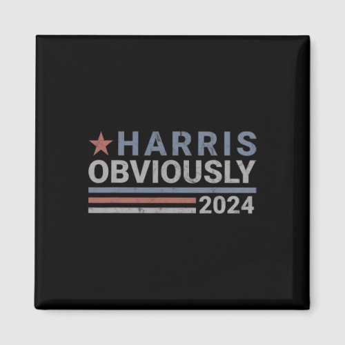 Obviously _ Kamala 2024  Magnet