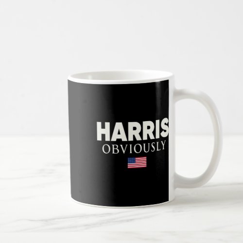 Obviously Kamala Harris 47th President Usa America Coffee Mug