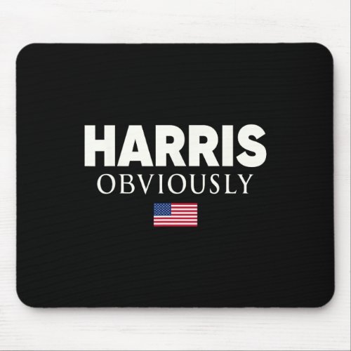 Obviously Kamala Harris 47th President Usa America Mouse Pad