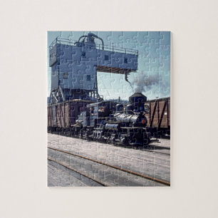 OBW 18 ton Shay locomotive #1_Trains Jigsaw Puzzle