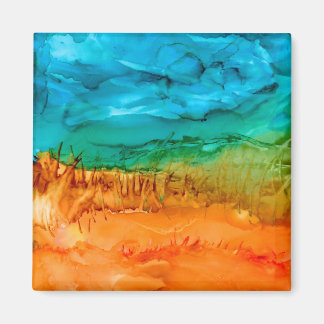 OBX beach grass Magnet