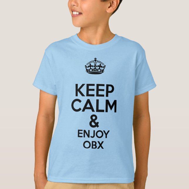 OBX Keep Calm T-Shirt (Front)
