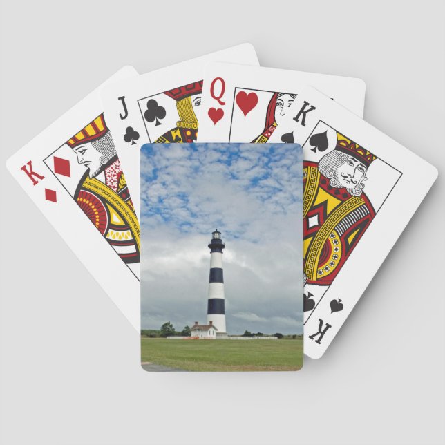 OBX Lighthouse  Poker Cards (Back)