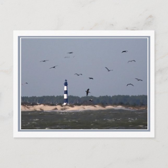 OBX Lighthouse Postcard (Front)