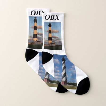 Obx Lighthouse Socks