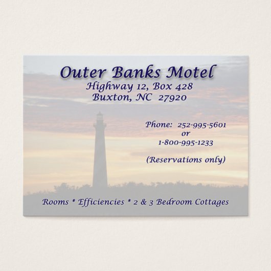 OBX Motel BC (Front)