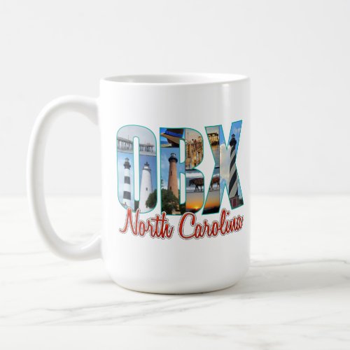 OBX Outer Banks Places Proud I Coffee Mug