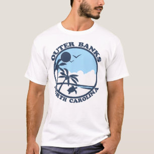 OBX - Outer Banks. Sticker T-Shirt