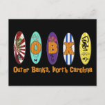 Obx Outer Banks Surf Postcard at Zazzle