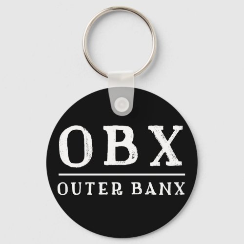 OBX Outer Banx OUTER BANKS North Carolina Keychain