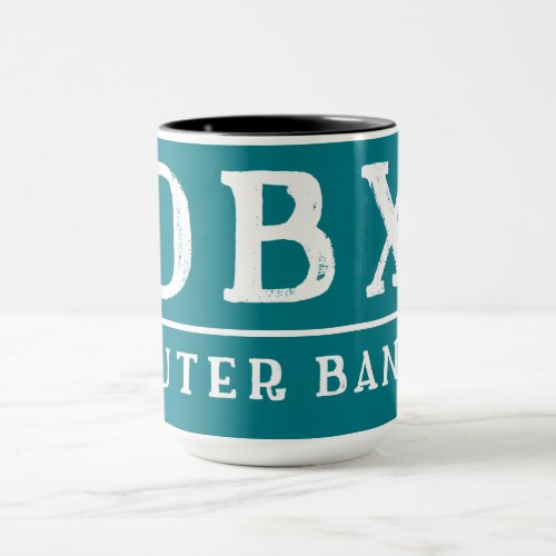 OBX Outer Banx OUTER BANKS North Carolina Mug