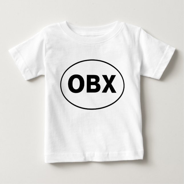 OBX Oval Baby T-Shirt (Front)