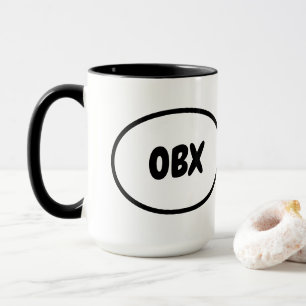 OBX Oval Mug