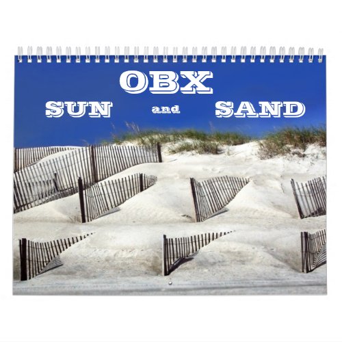 OBX  Sun and Sand Calendar