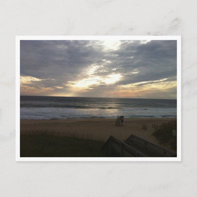 OBX Sunrise Postcard (Front)