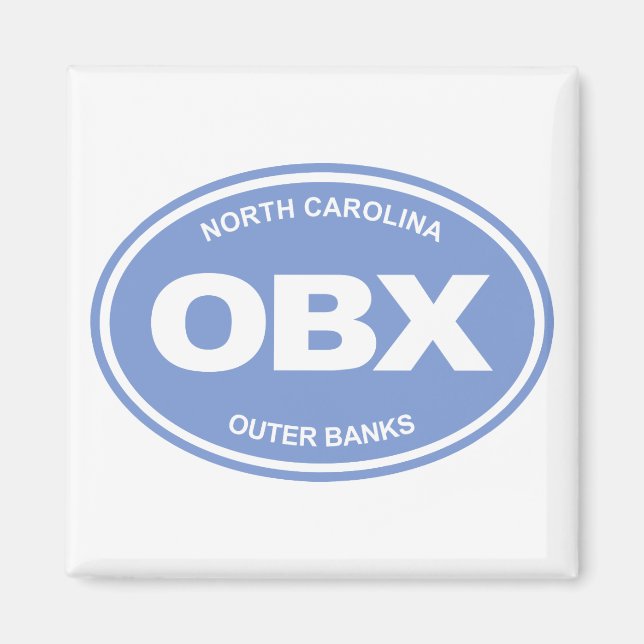OBX (The Outer Banks) Magnet (Front)
