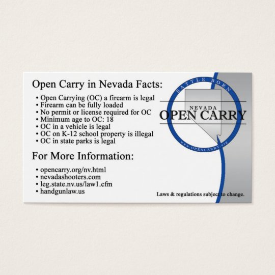 OC Info Card