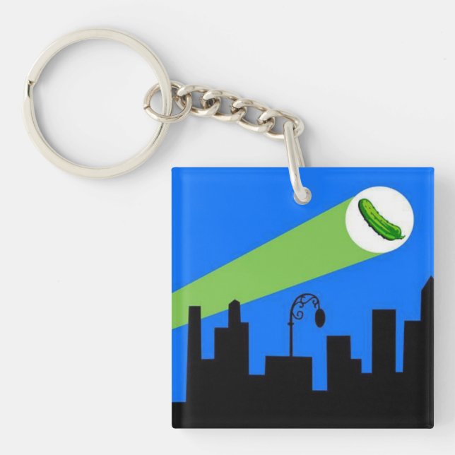 OC Pickle Signal Keychain #1 (Front)
