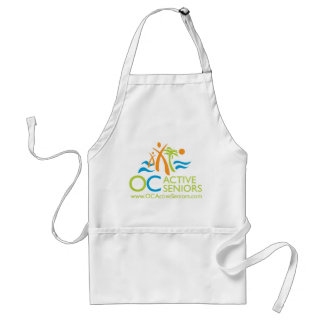 OCActiveSeniors Logo-Apron Adult Apron