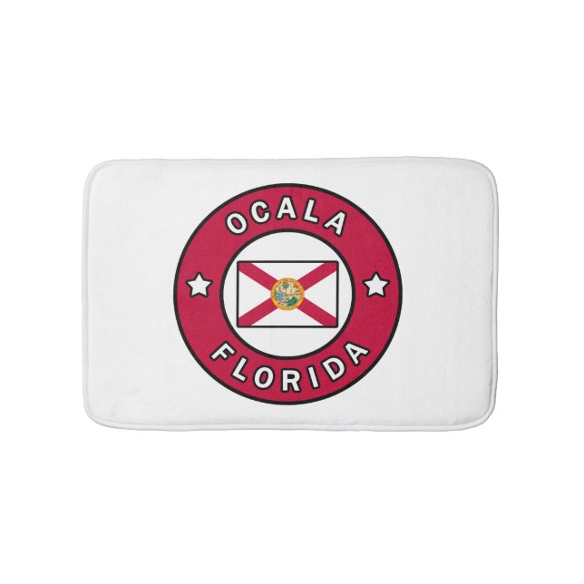 Ocala Florida Bath Mat (Front)