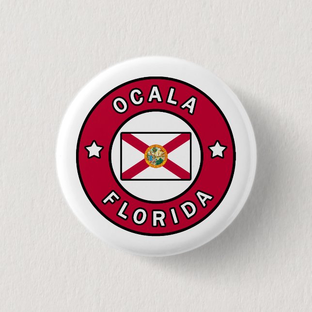 Ocala Florida Button (Front)