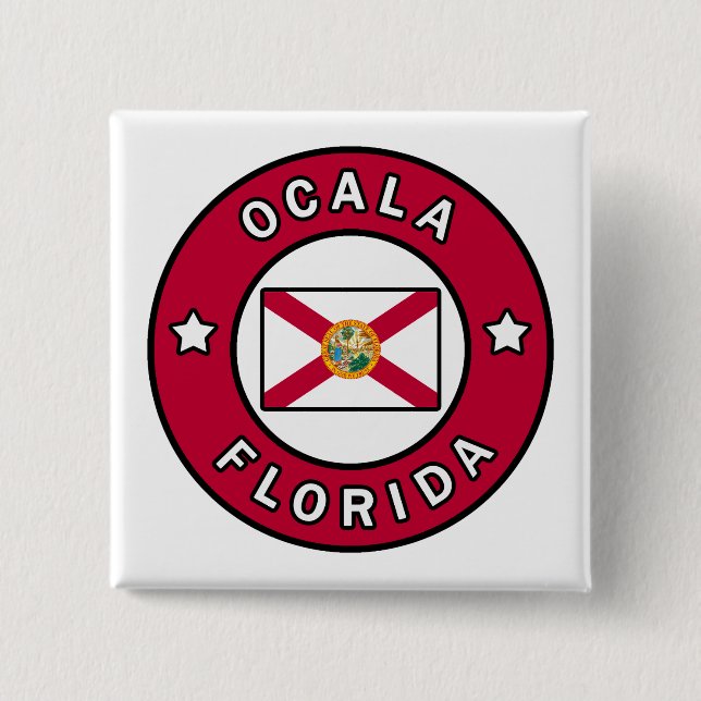 Ocala Florida Button (Front)
