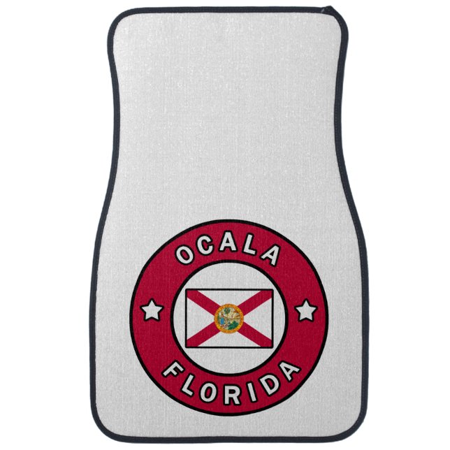 Ocala Florida Car Floor Mat (Front)