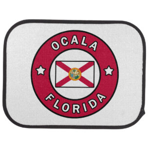 Ocala Florida Car Floor Mat