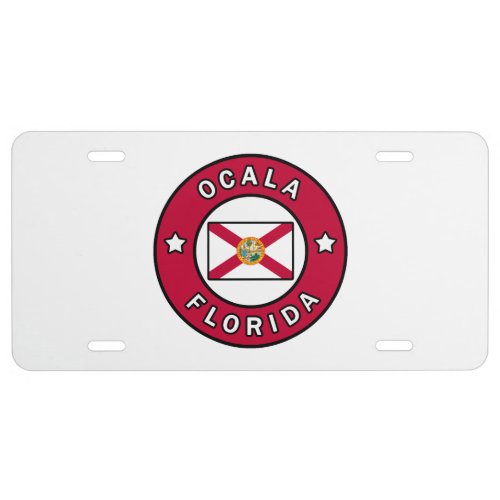 Ocala Florida License Plate