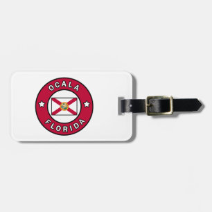 Ocala Florida Luggage Tag