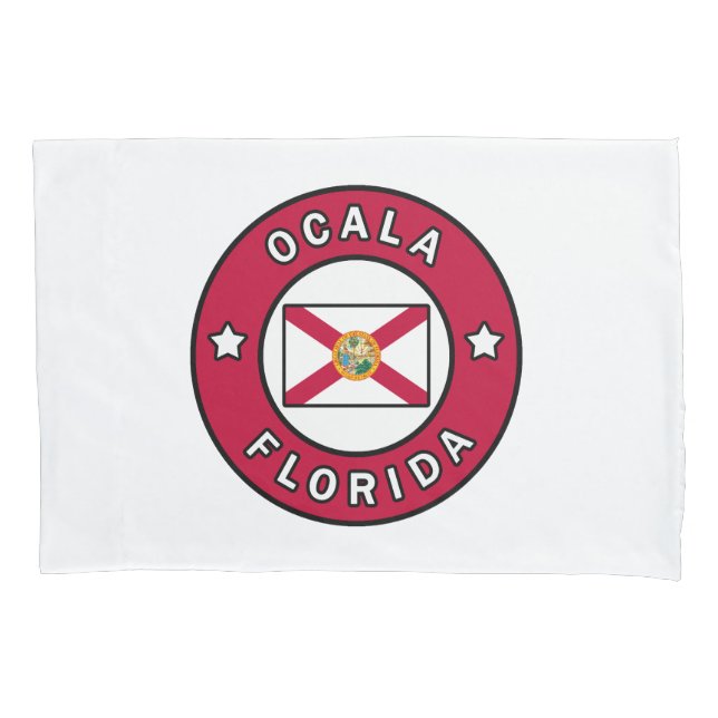 Ocala Florida Pillow Case (Front)
