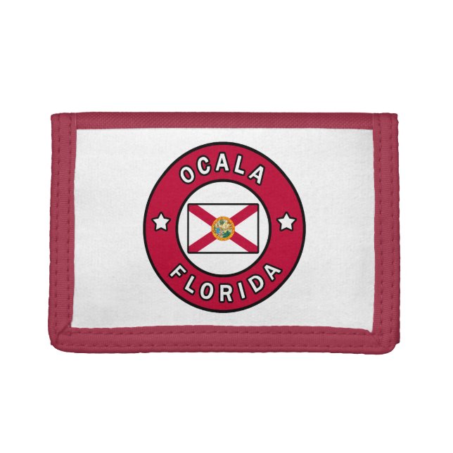 Ocala Florida Trifold Wallet (Front)