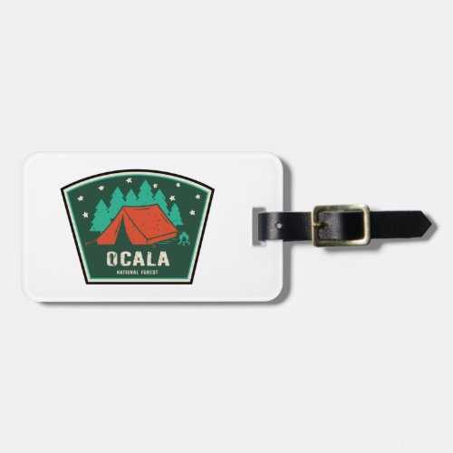 Ocala National Forest Camping Luggage Tag