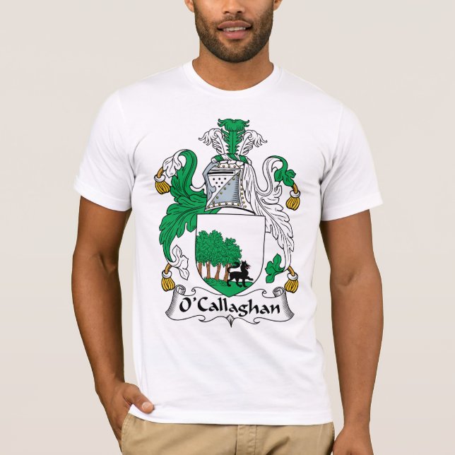 O'Callaghan Family Crest T-Shirt (Front)