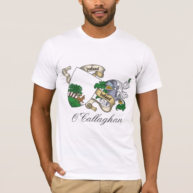 O'Callaghan Family Crest T-Shirt (Front)